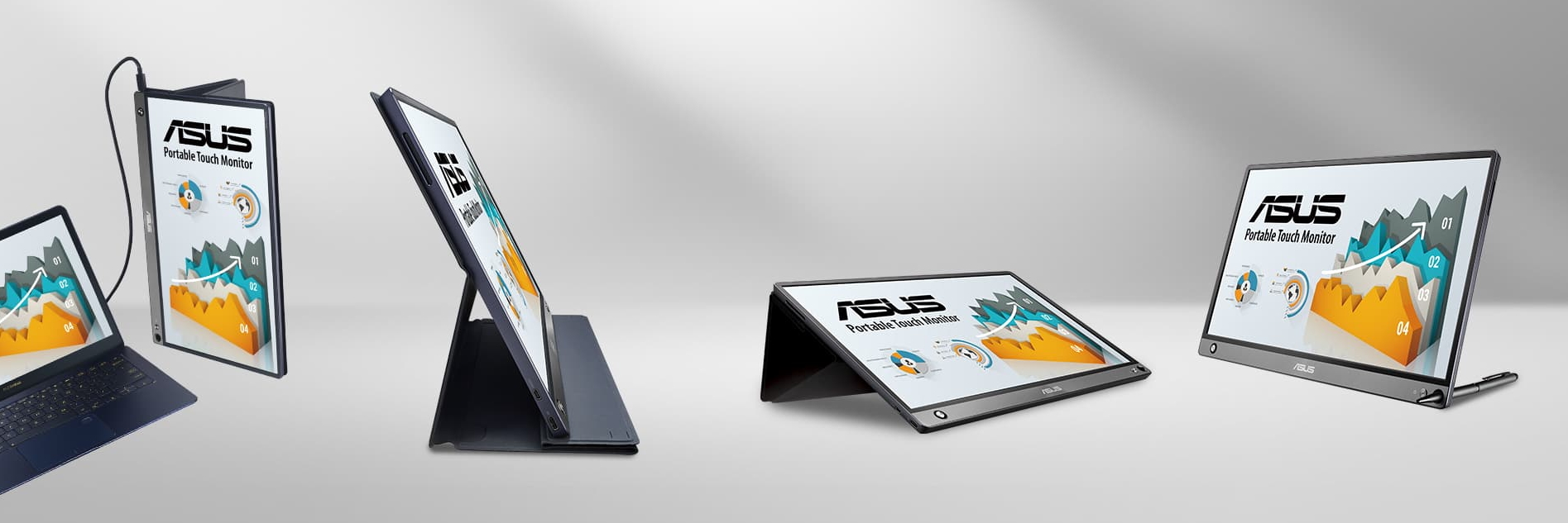 Rent Asus - 16 ZenScreen Touch MB16AMT Portable Monitor from