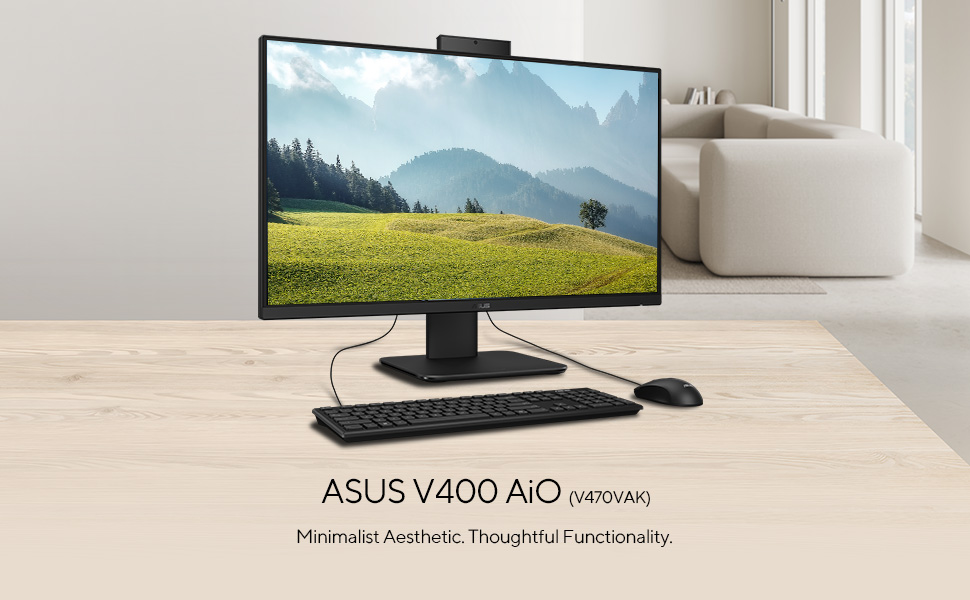 ASUS V400 AiO PC - 27 Inch - 16GB - 512GB SSD NVMe - Intel Core i5