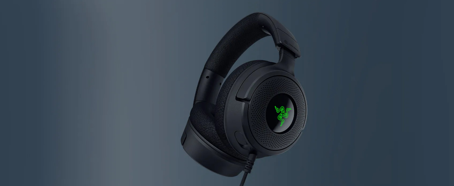 Free Shipping! Razer Kraken V4 X Wired Gaming Headset with 7.1
