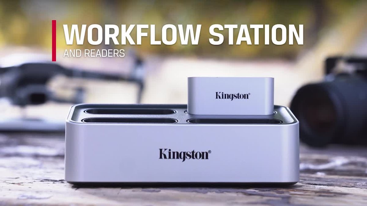 Kingston Workflow Station Docking Station Usb C Gen Wfs Usb Verslui Atea Eshop