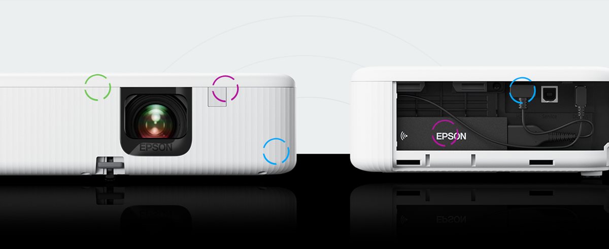 EpiqVision® Flex CO-FH02 Full HD 1080p Smart Portable Projector