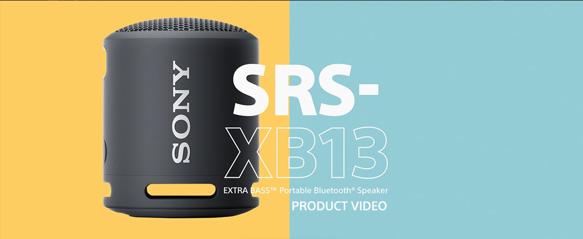 Sony SRS-XB13 Bluetooth Speaker Mini Portable 16Hour Outdoor