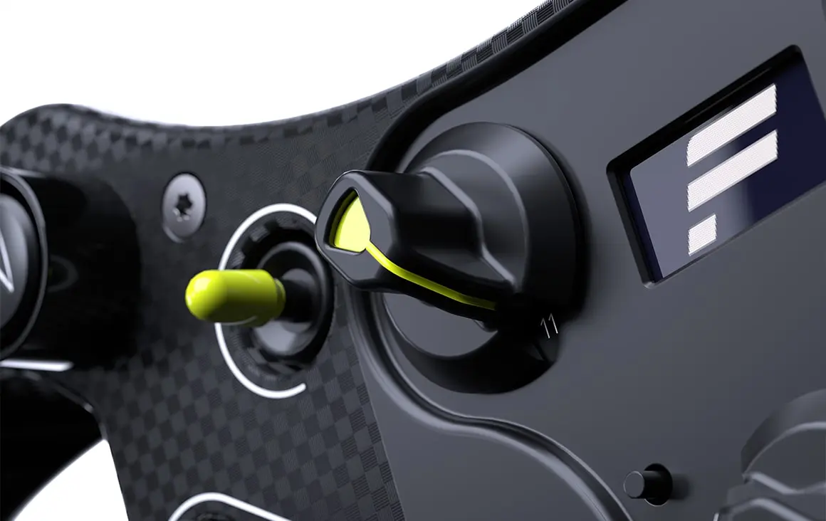 Fanatec CSL GT3 Style Sim Racing Steering Wheel – QR2 Lite Quick