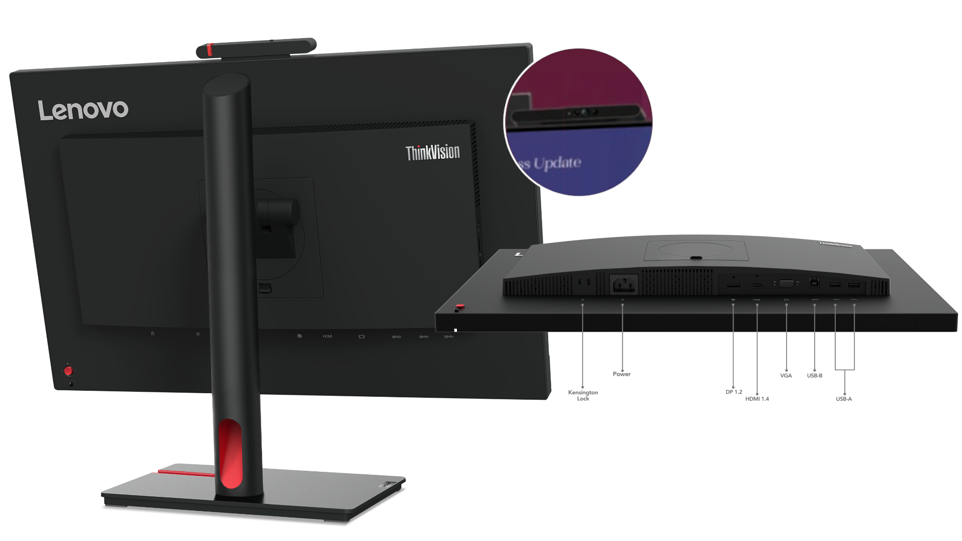 LENOVO THINKVISION T24V30 23,8" FULL HD SKÆRM Power.dk