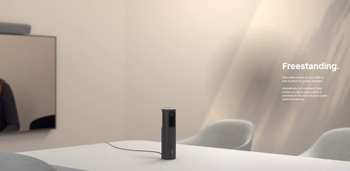 Neat Center: 360-Degree Video Conferencing Companion Device - 3x 8MP ...