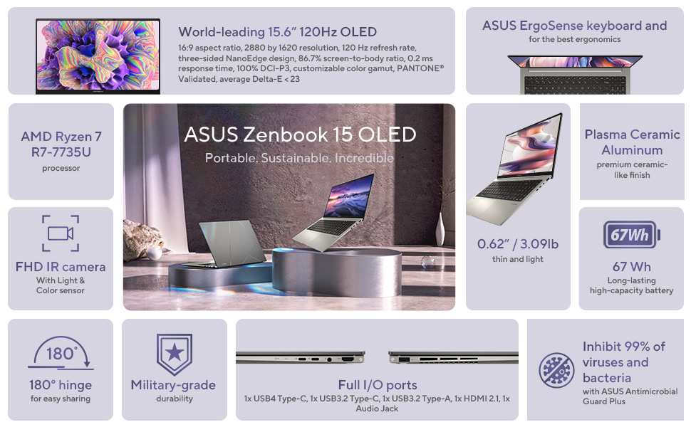 ASUS Announces 2023 Zenbook 15 OLED (UM3504)