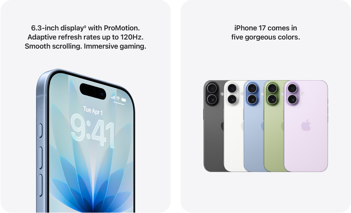 T-Mobile iPhone 17 512GB Mist Blue - Walmart.com