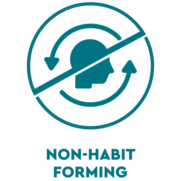 Non-habit forming