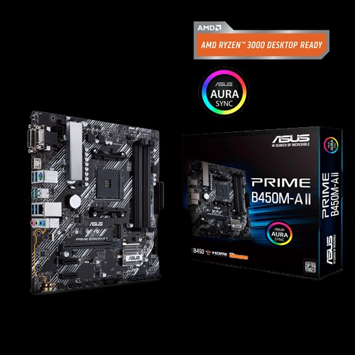 ASUS Prime B450M-A II AM4 Micro ATX AMD Motherboard - Newegg.com