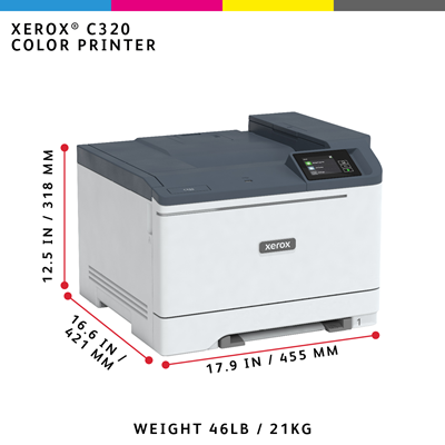 Dimensions and image of the product
