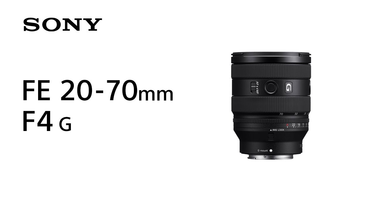 Sony FE 20-70mm F4 G — The Sony Shop