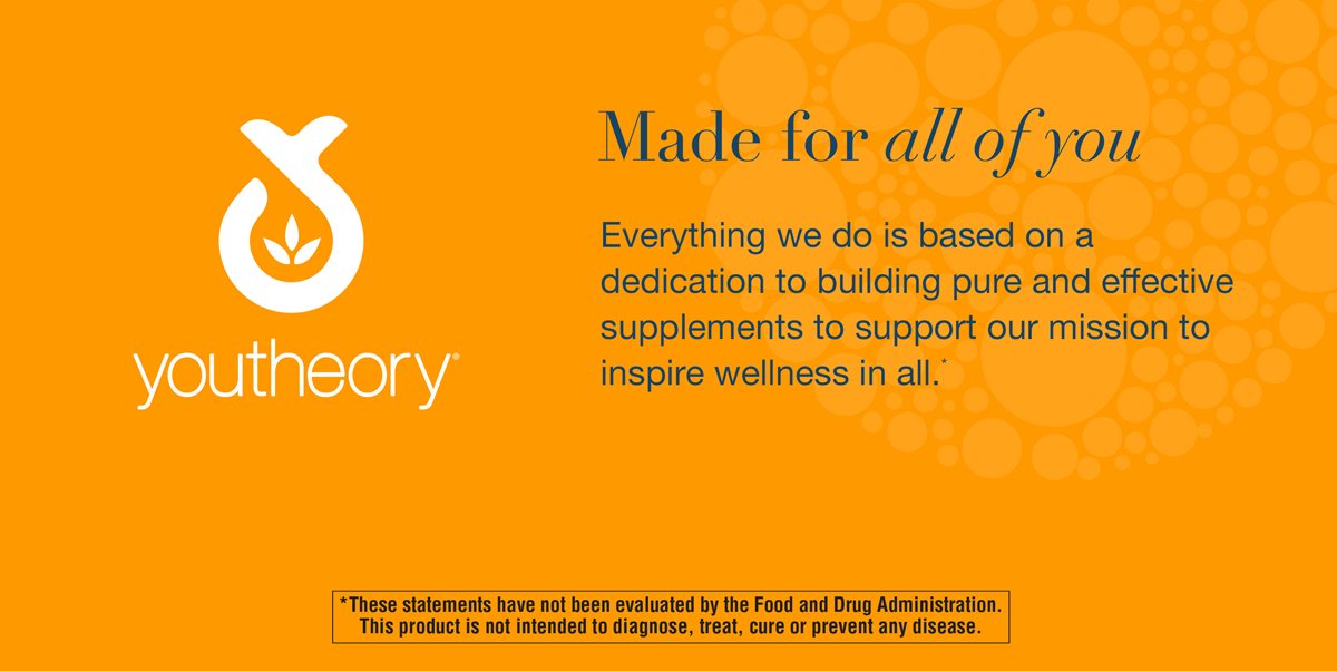 Made for All Of You. Everything we do is based on a dedication to building pure and effective supplements to support our mission to inspire wellness in all. *These statements have not been evaluated by the Food and Drug Administration. This product is not intended to diagnose, treat, cure or prevent any disease.