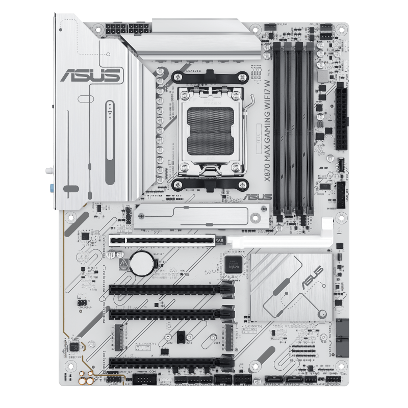 Folie {0} von {1}, Vergrößern, ASUS X870 MAX GAMING WIFI7 W