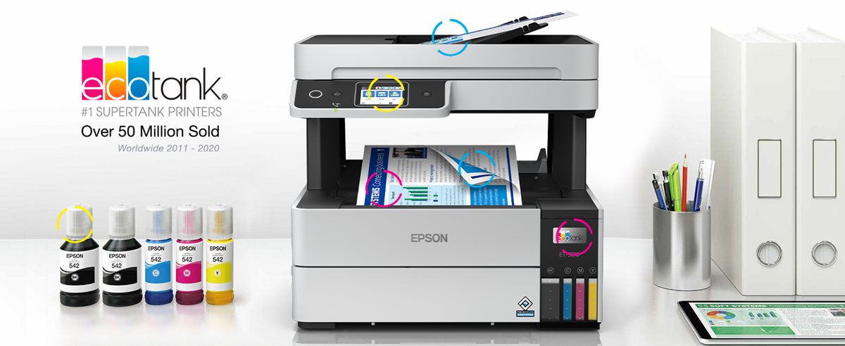 Epson EcoTank Pro ET-5170 All-in-One Printer features