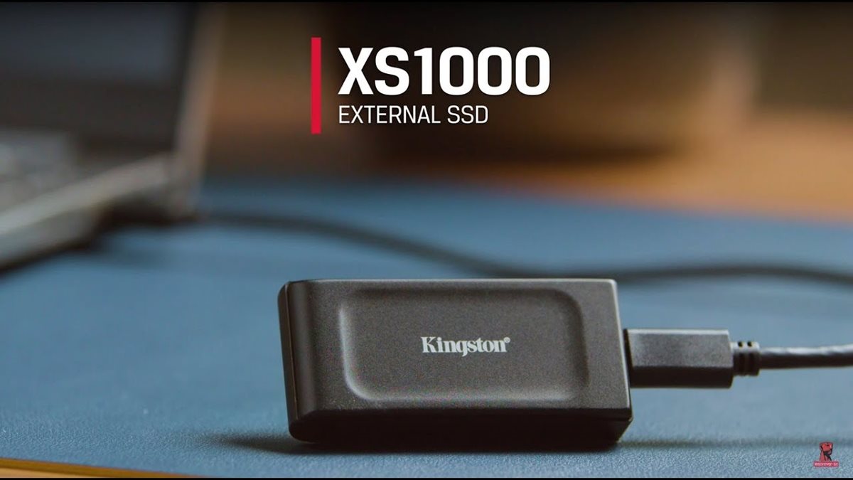 SSD EXTERNO KINGSTON 2TB SXS1000 USB 3.2 VERMELHO LEITURA 1050MB/S