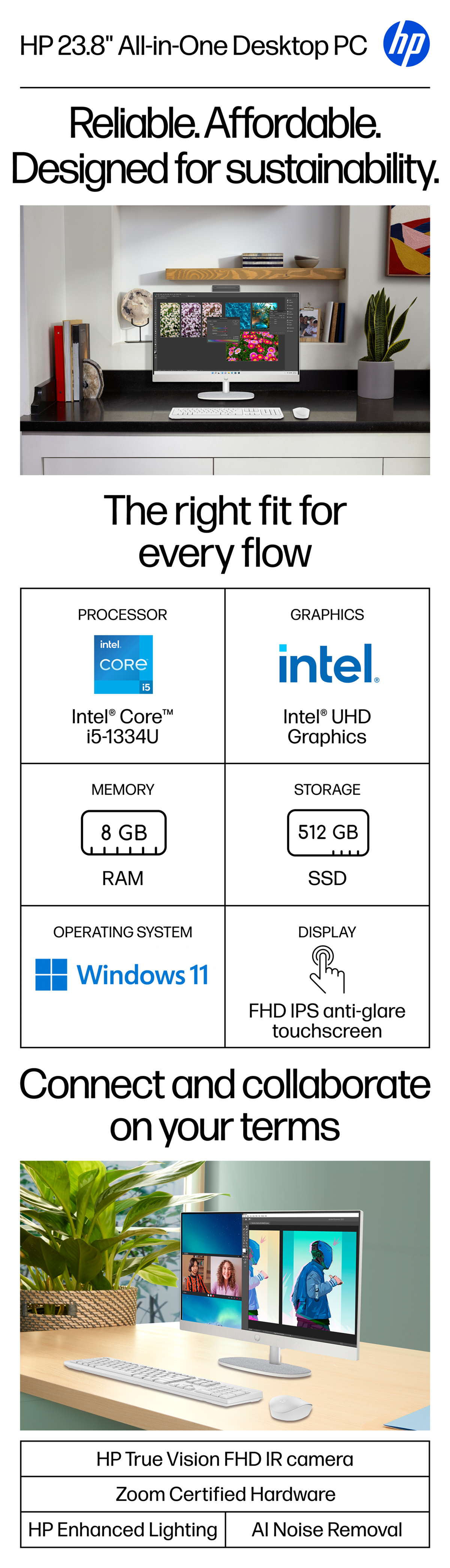 HP 23.8