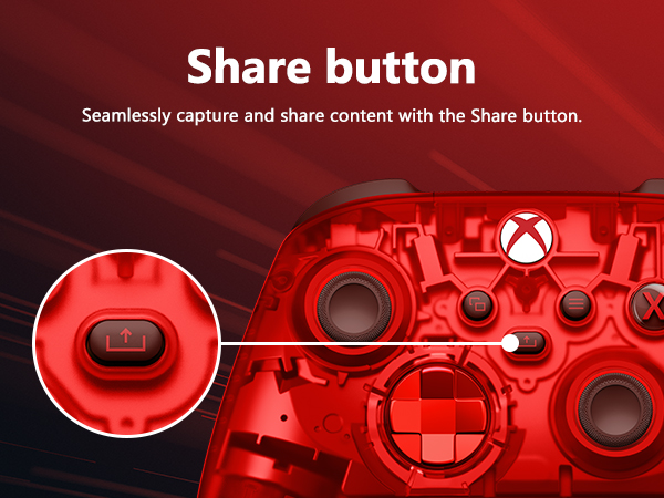 Seamlessly capture and share content with the Share button.