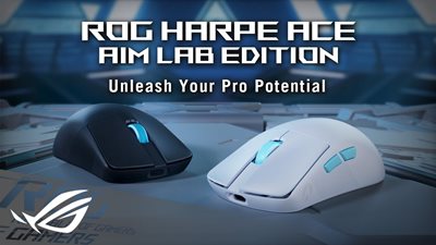 Introducing the ROG Harpe Ace Aim Lab EditionGaming Mouse