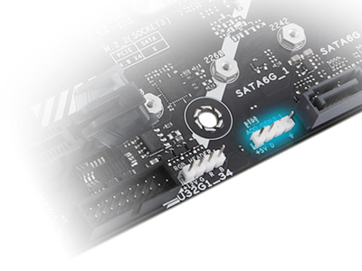 Features addressable Gen 2 headers