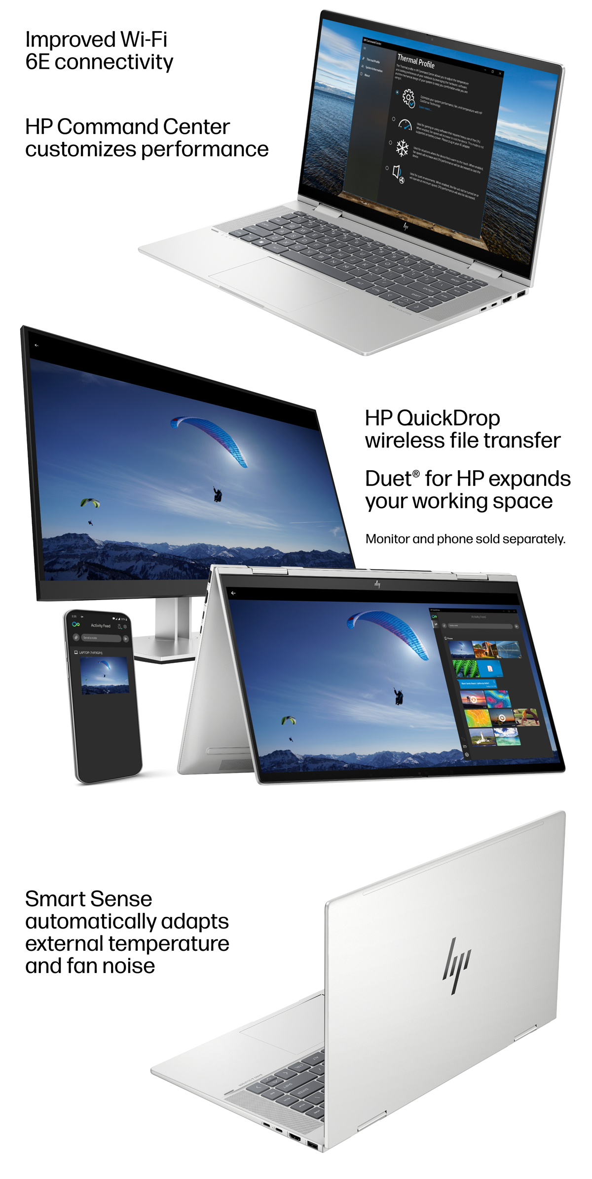 HP - ENVY 2-in-1 15.6 Full HD Touch-Screen Laptop with Windows 11 