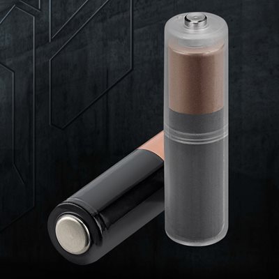 FUNGERER MED AAA- OG AA-BATTERIER