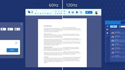 Smoother visual experience
