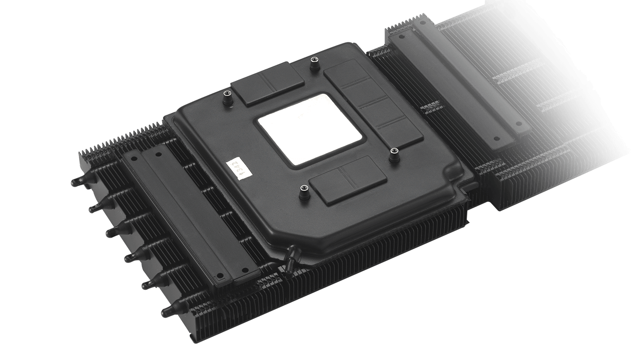 ProArt GeForce RTX 5080 Karte Dampfkammerdesign