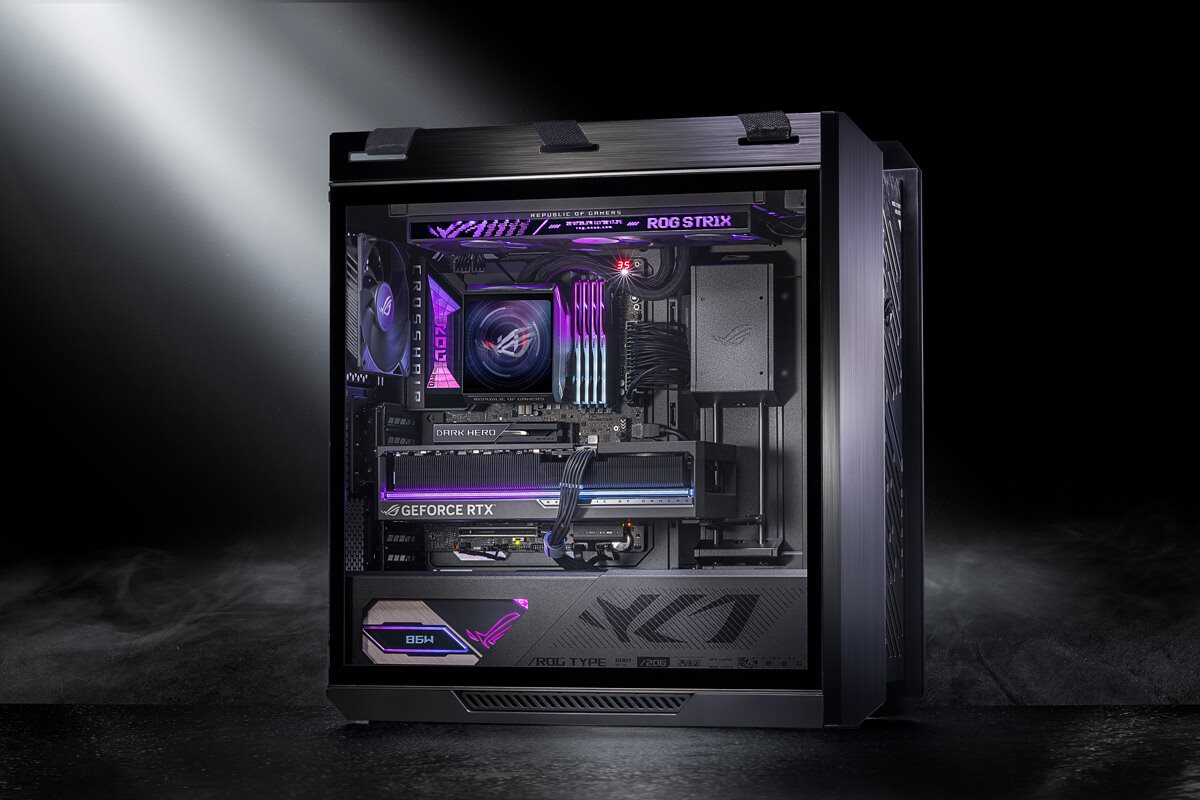 Scenario photo of ROG Crosshair X870E Dark Hero