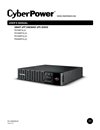CyberPower PR1000RTXL2U - User Manual