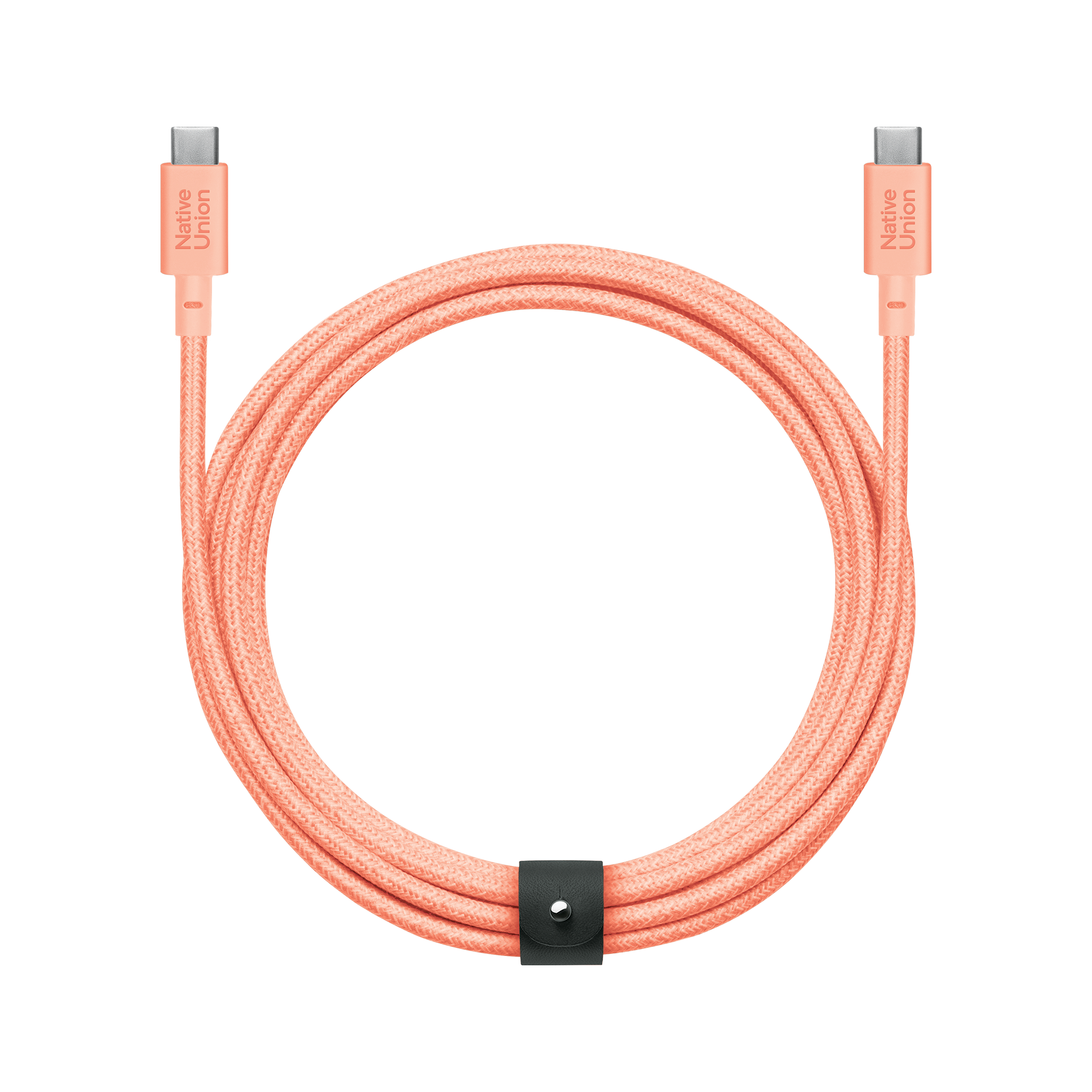 Native Union Belt XL USB-C Cable - Apricot Crush - 3m