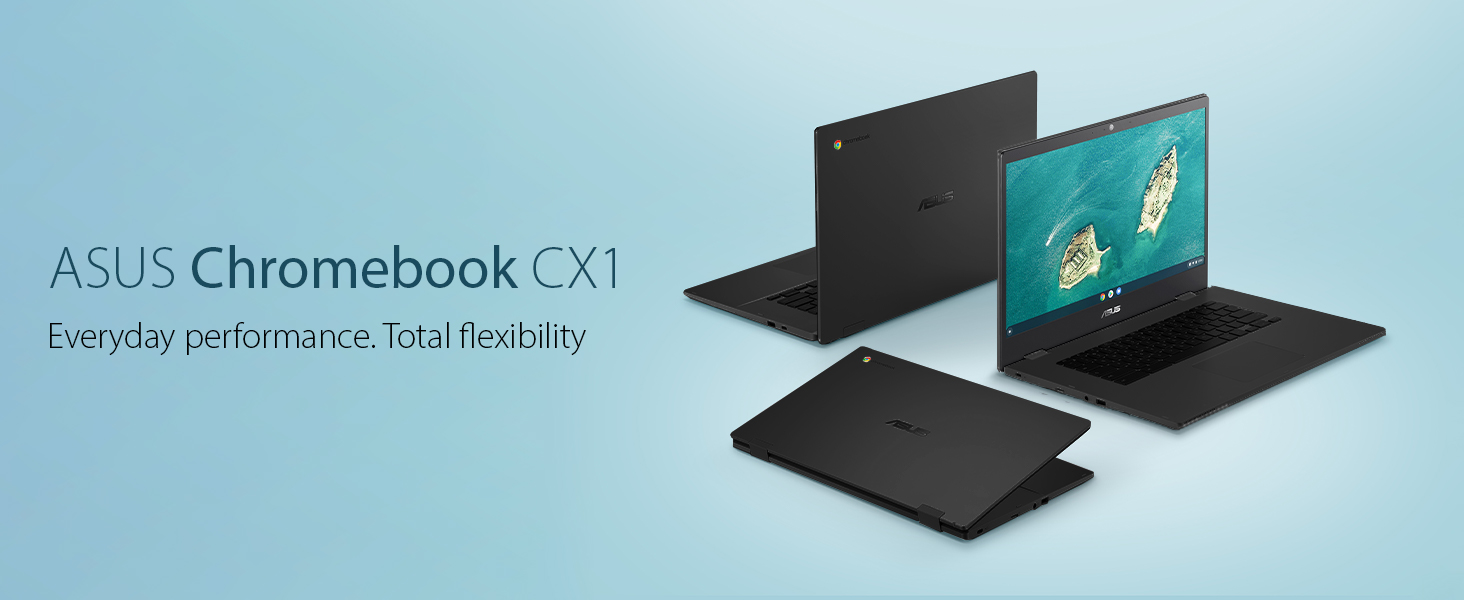 ASUS CX1500 Chromebook, 15.6 FHD, Intel Celeron N3350, 4GB RAM