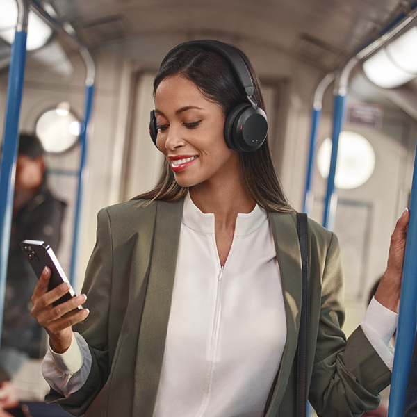 Evolve2 75 Headset onear Bluetooth wireless, wired active