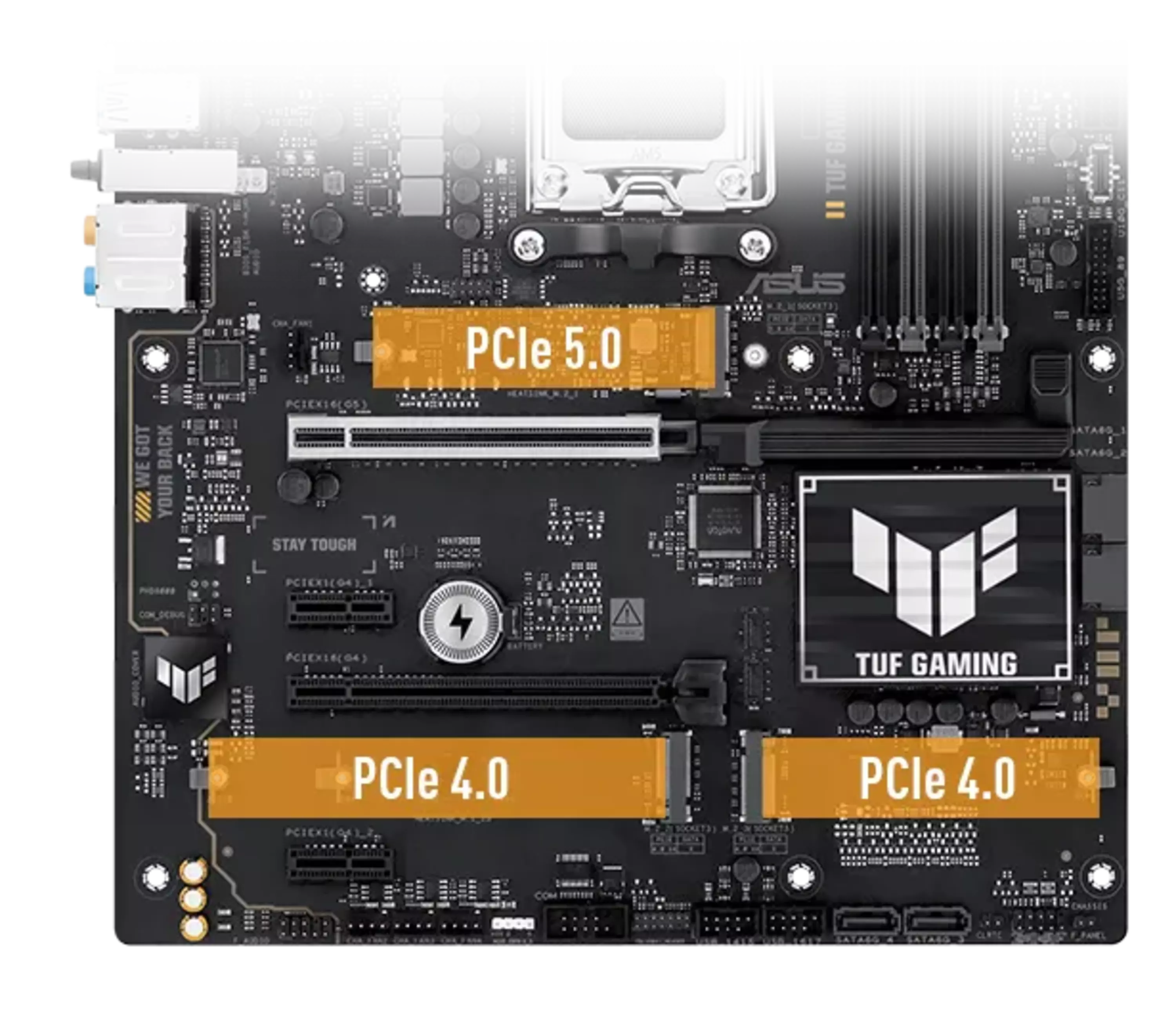 M.2 PCIe 5.0 Unterstützung