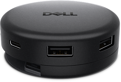 Dell Pro 7-i-1 USB-C-rejsehub – DA326
