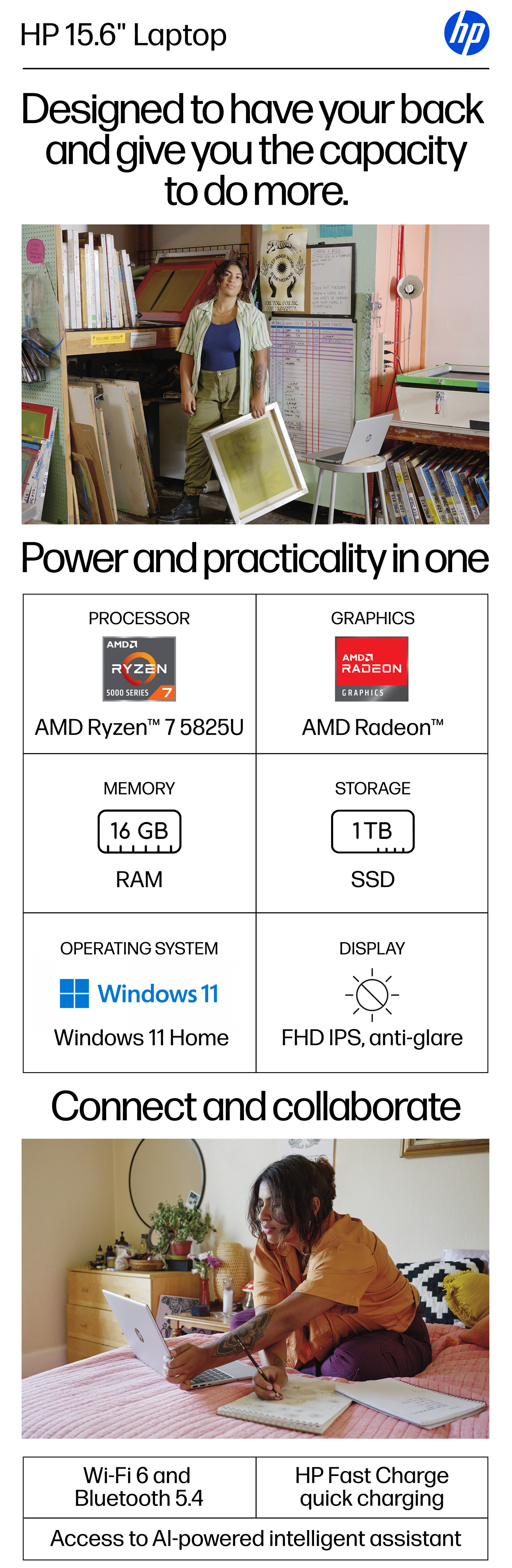 HP 15.6