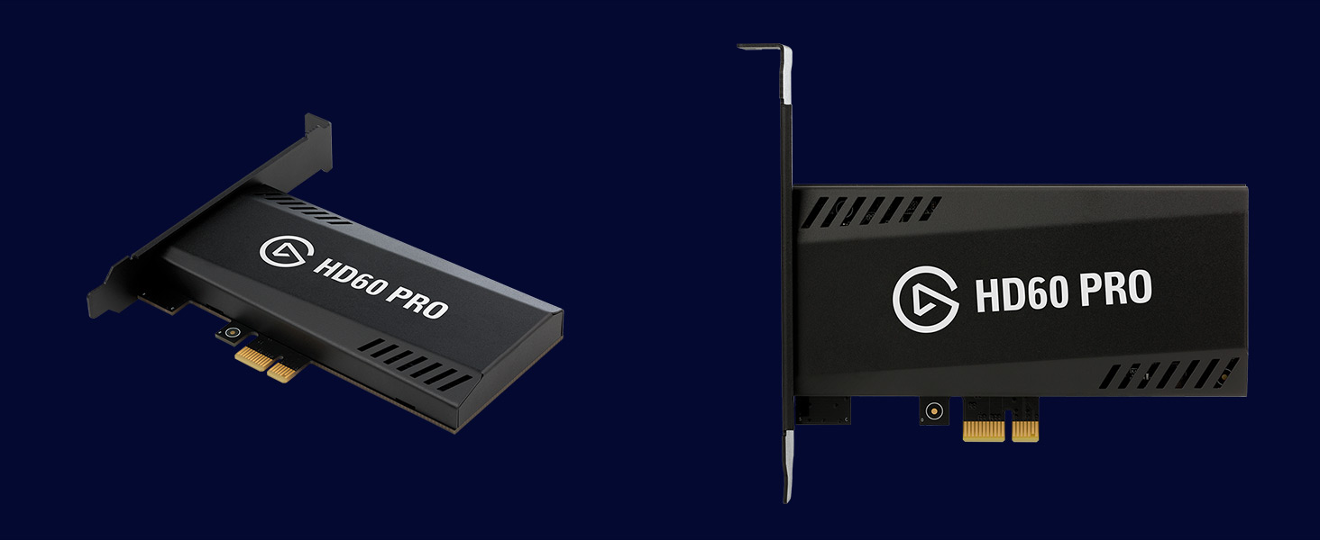 Elgato Game Capture HD60 Pro PCIe Capture Card, Stream and Record in 1080p  60 FPS