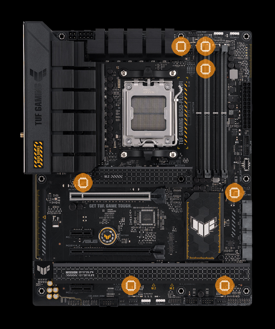 ASUS TUF Gaming B650-Plus WiFi - motherboard - ATX - Socket