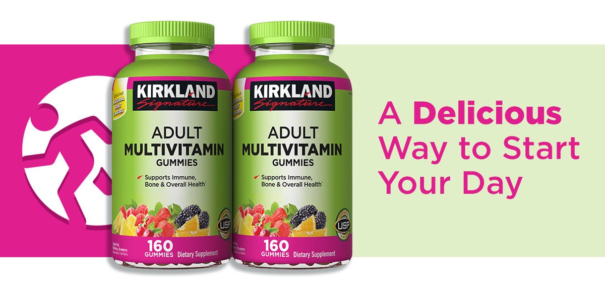 Kirkland Signature Adult Multivitamin, 320 Gummies