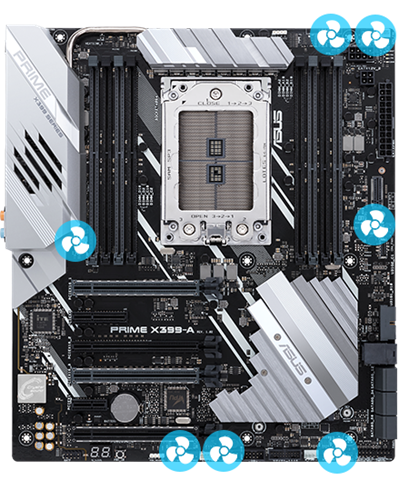 PCパーツ ASUS PRIME X399-A Amazon.com: ASUS PRIME X399-A AMD Threadripper TR4 DDR4 M.2