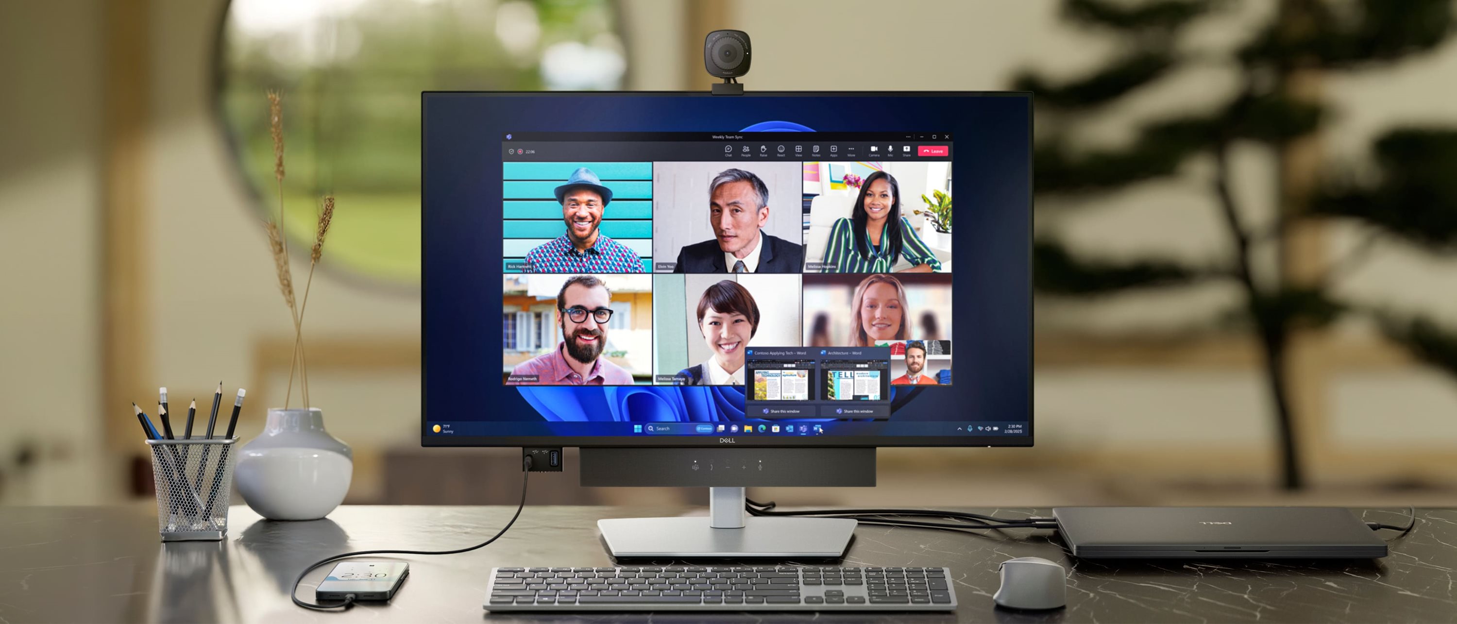 Dell Pro Premium Conferencing Soundbar SB725 - sound bar - for monitor