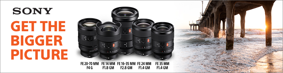 FE 14mm F1.8 GM — The Sony Shop