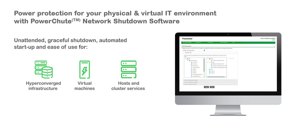 PowerChute Network Shutdown software
