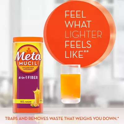 Feel what lighter feels like. Traps and removes waste that weighs you down.