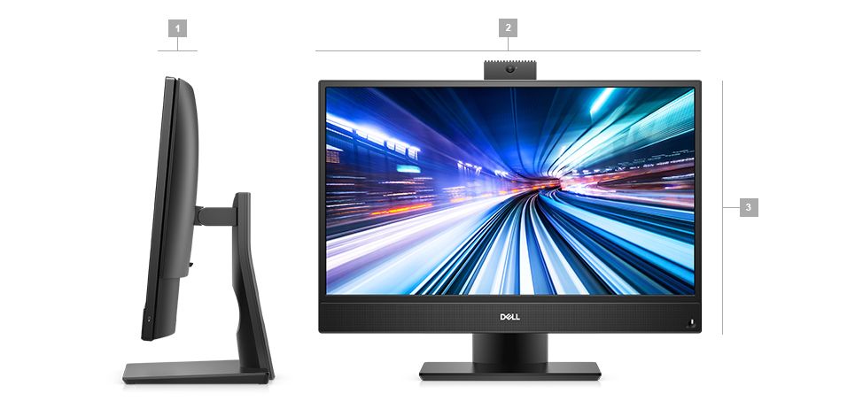 一体型 21.5 FHD i5-9500 16G Optiplex5270 Venta de Dell OptiPlex 5270 All-in-One 21.5