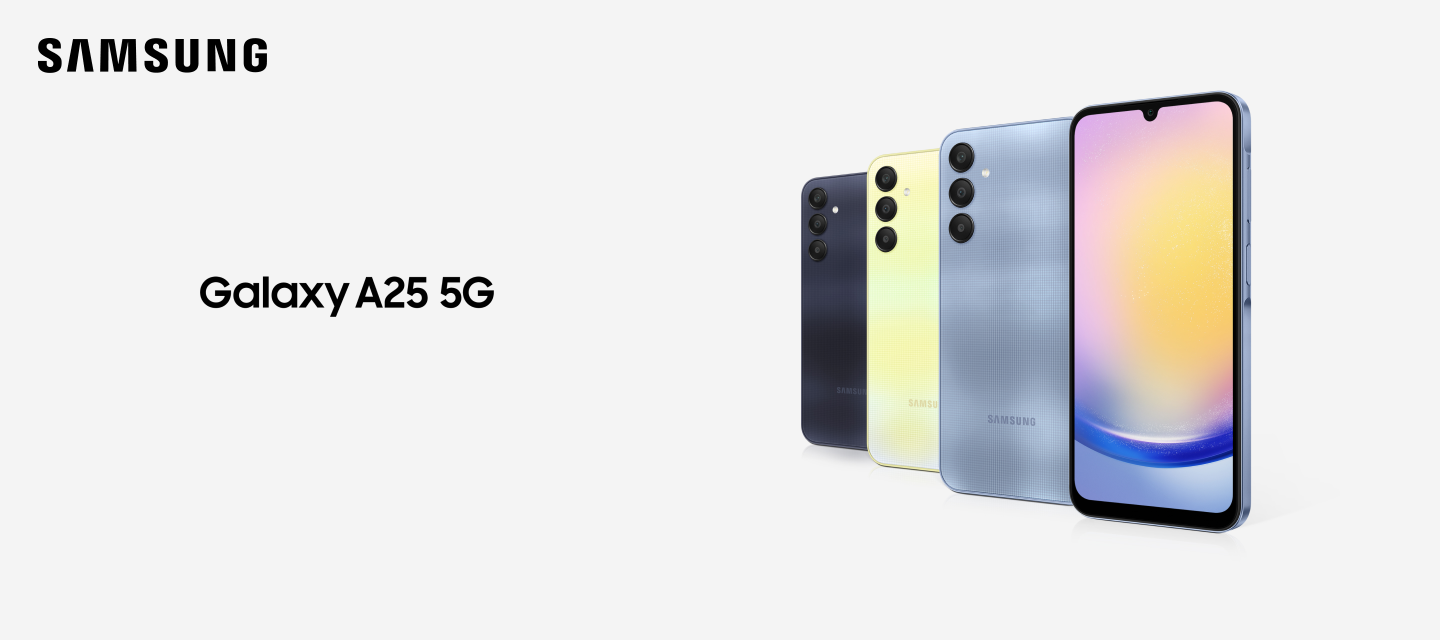Samsung Galaxy A25 5G SM-A256BZKDEUB Android 14 Smartphone
