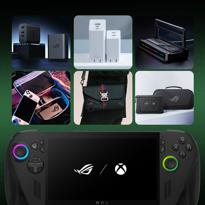 Få mest muligt ud af din ROG Ally X-oplevelse med premium-tilbehør