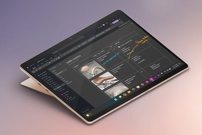 A traditional tablet