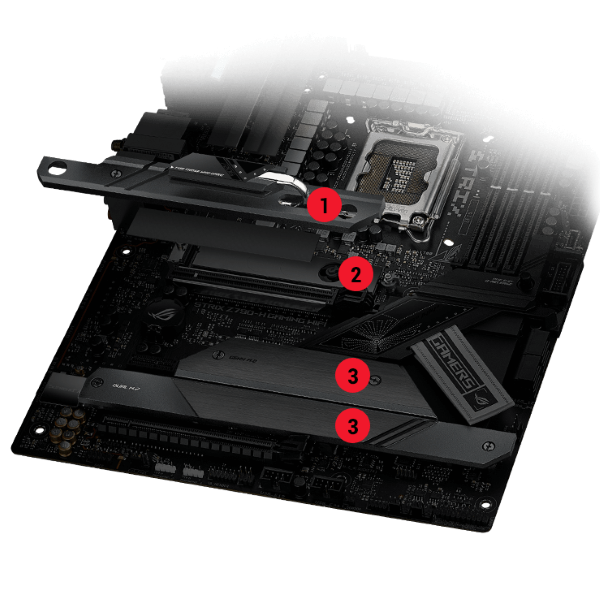 ASUS ROG STRIX Z790-H GAMING WIFI - Motherboard - ATX - LGA1700