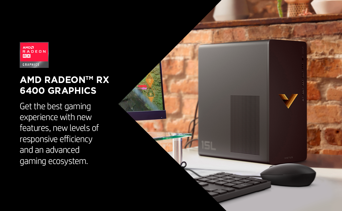 HP Victus Gaming Desktop - AMD Radeon 5 RX 5600G - AMD Radeon RX 
