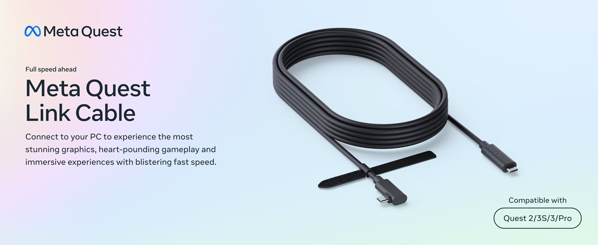 Meta Quest Link Cable Black - Best Buy